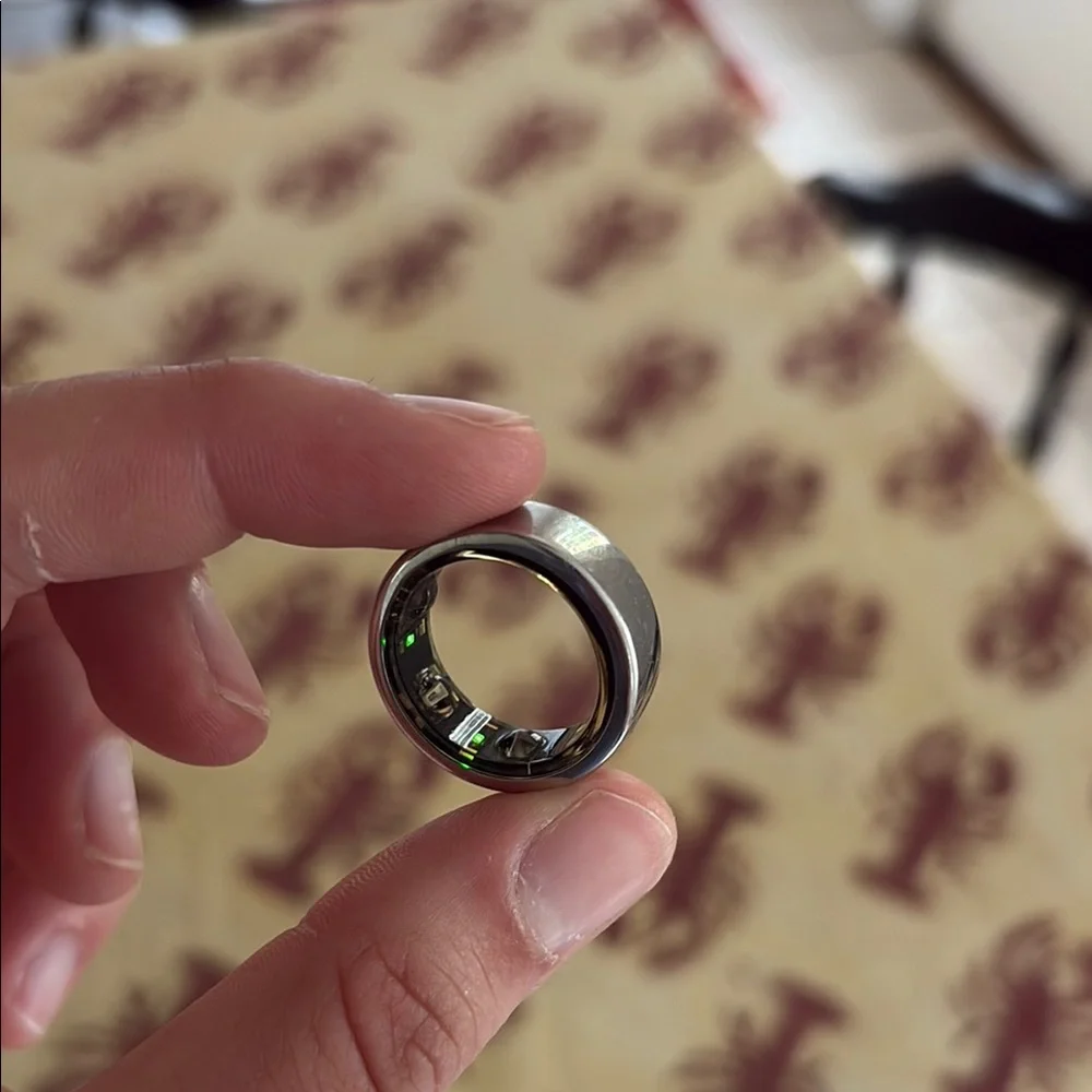 Oura ring Gen 3 horizon silver size 7